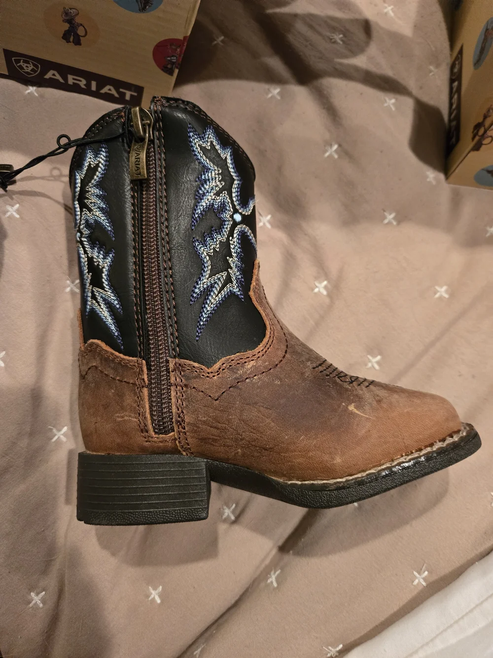 Ariat Lil' Stompers Toddler Western Cowboy Boots, Tombstone